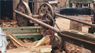 How Paper Back Veneer Sheets Are Made From Wood [upl. by Ademla299]