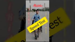 Pak TriRide Speed Test also Road Jump test triride paktriride electricwheelchair electricbike [upl. by Yrgoerg732]