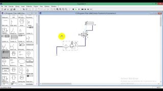 Commande dun verin double effet par un distributeur 52 systeme pneumatique [upl. by Melac526]