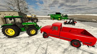 Snowstorm Ruins our Farm  Farming Simulator 25 [upl. by Falcone517]