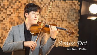 Amor Dei 하나님 사랑 날 위하여 Violin amp Piano CCM [upl. by Nalaf]