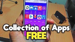 Get Collection of App Store Apps FREE iOS 11  1131  114 NO Revoke NO Jailbreak [upl. by Ciredec]