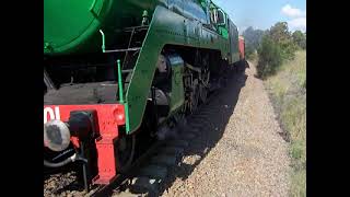 Steamfest 2007  3801 at Allandale [upl. by Odicalp191]