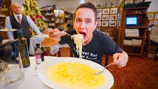 Original Fettuccine Alfredo in Rome  Why Do Italians Hate This 🇮🇹 [upl. by Avid508]