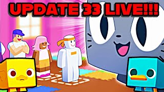 NEW UPDATE 33 PET SIMULATOR 99 LIVE  TONS OF GIVEAWAYS [upl. by Nivat]