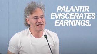 One Word To Describe Palantir Q3 Earnings EVISCERATED  Full Recap [upl. by Rolan]