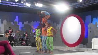 Acrobats  Jou Show with Emo Adams  by AfrodizzyActs [upl. by Einnol]