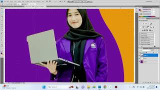 tutorial cara membuat poster di Photoshop [upl. by Akcirederf248]