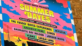 The Yussef Dayes Experience Presents Summer Dayes  South Facing  Crystal Palace  August 4th 2024 [upl. by Ing170]