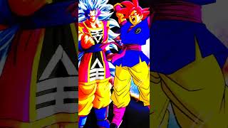 Goku Zenkku ssj infinity Vs gt Cc Goku ssj infinity Dragon ball shorts [upl. by Ahsiloc]