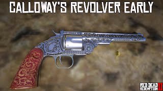 How to Get Calloways Revolver Early Best Method  RDR2 [upl. by Nyleuqaj]