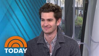 Andrew Garfield On SpiderMan Rumors New Film Tick Tick Boom [upl. by Atinel72]