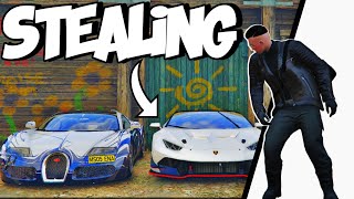 Stealing 2 quotSUPERCARSquot From Cartel in GTA 5 RP [upl. by Yanaton]