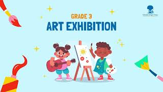 Grade 3 Art Exhibition [upl. by Aicenev475]