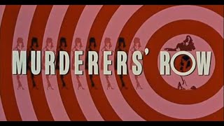 596 MURDERERS ROW opening credits [upl. by Eitsym]