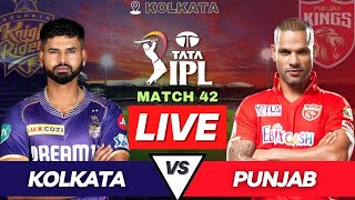 Live KKR vs PBKS IPL 2024 Match  Punjab vs Kolkata Live Match Score  IPL Live Score amp Commentary [upl. by Erine]