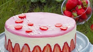 Comment faire la VRAIE recette du Fraisier [upl. by Lissy66]