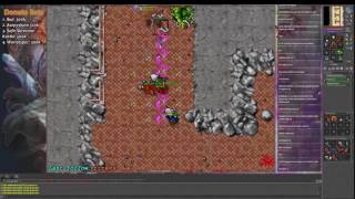 Tibia Antica 150 Ed Killing blocker during hunt Prison 1 [upl. by Gregorius]