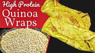 How to Cook Quinoa Perfectly High Protein Quinoa Wrap RecipeHealthy Breakfast [upl. by Ayom717]