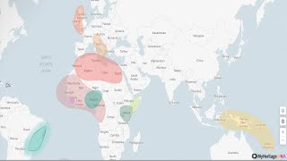 MyHeritage Genetic Groups Brazil Dominican Republic [upl. by Adnamma]