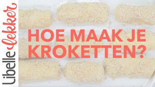 Zo maak je zelf aardappelkroketten [upl. by Roda246]