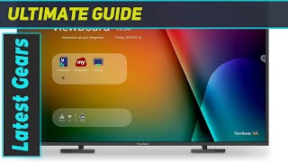 ViewSonic IFP4320 43 Inch ViewBoard 4K Interactive Flat Panel Display Review [upl. by Enawyd]