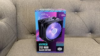 Cooler Master Hyper 212 RGB  Wraith Stealth Comparison [upl. by Einnov425]