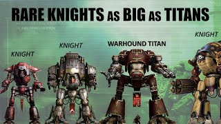 The Biggest Knight Patterns of the Imperium in 40K [upl. by Druce]