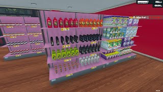 Supermarket Simulator 47  V4  47 ème vidéo dessus Sous et licences [upl. by Krystle]