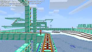 Minecraft  Big Roller Coaster [upl. by Suoivatram]