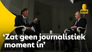 Analyse op interview Poetin en Carlson Niets was noemenswaardig [upl. by Ecirad]