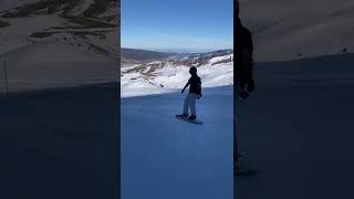 Shahdag Ski Resort snowboarding [upl. by Orbadiah]