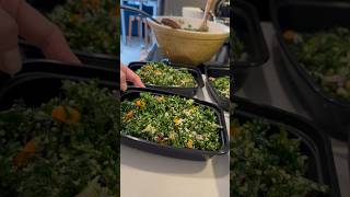 Kale Quinoa Salad with Lemon Dressing  easy healthy delicious healthyrecipes [upl. by Aeslehc]