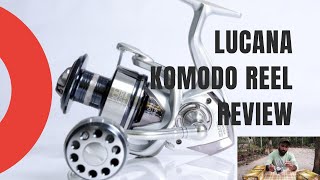 LUCANA KOMODO 5000 FISHING REEL UNBOXING TACKLON FISHING MALAYALAM REVIEW [upl. by Ateinotna596]