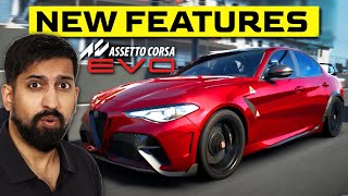 NEW Features in Assetto Corsa EVO Confirmed Sim Racing Show Ep34 [upl. by Affra]