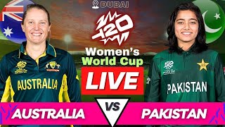 Australia vs Pakistan Women Live T20 WC Match  AUS vs PAK Women T20 World Cup 2024 Live AUSW v PAKW [upl. by Giess480]