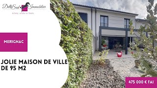 Mérignac  Jolie contemporaine de 95 m2 avec garage et jardin [upl. by Attenauqa]