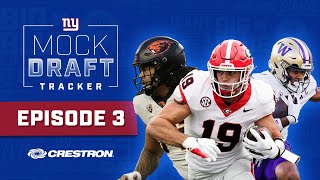 Giants Mock Draft Tracker 30 One Month until Free Agency Begins  New York Giants [upl. by Zelten]