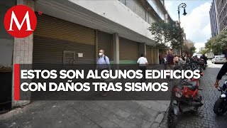 Reportan al menos 17 inmuebles con daños estructurales CdMx [upl. by Tench977]