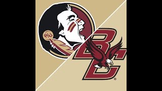 Boston college football vs Florida State  College Football [upl. by Pestana516]