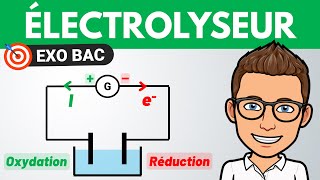 Comment fonctionne un ÉLECTROLYSEUR  🎯 Exercice BAC  Physique Chimie [upl. by Agna]