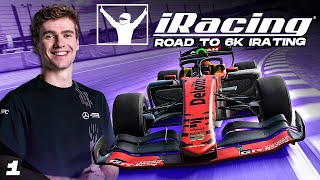 RACING AGAINST OLLIE BEARMAN  Road to 6K iRating [upl. by Winer]