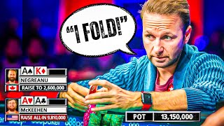 Kid PSYCHIC Poker 10 MINDBLOWING Daniel Negreanu READS [upl. by Kos]