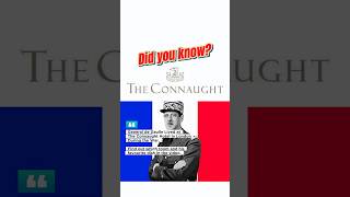 Did You Know General de Gaulle Lived at The Connaught Hotel in London traveluk londonhotels uk [upl. by Grove696]