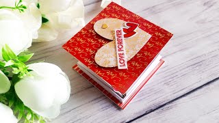 How to Make Beautiful Handmade Gift for Boyfriend  Special Gift for Valentines Day  Tutorial [upl. by Mcgrody]