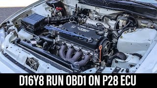 D16Y8 Ignition timing OBD1 P28 ECU  16 or 12 [upl. by Mlehliw]