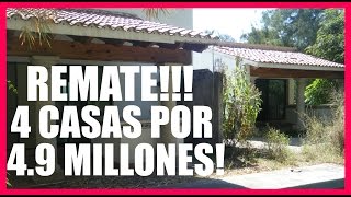 REMATE 4 CASAS POR 49 MILLONES DE PESOS [upl. by Janos626]