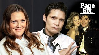 Drew Barrymore and Corey Feldman reminisce about their first date  Page Six Celebrity News [upl. by Kciredes]