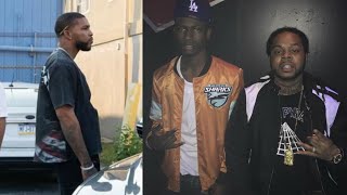 600 Breezy dissing King Louie for switching sides amp clicking with 051 amp got his head tapped for that [upl. by Placidia]