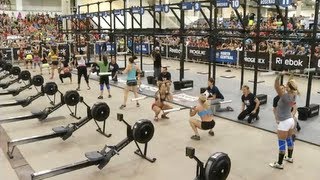 CrossFit  North Central Regional Live Footage Womens Event 1 [upl. by Dnalyag]